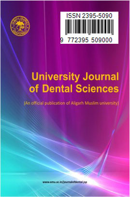 University Journal of Dental Sciences