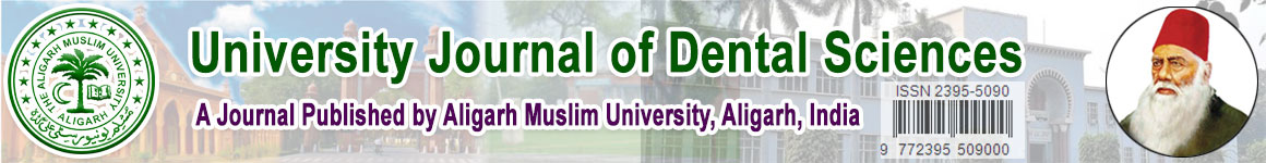 logo university journal of dental sciences